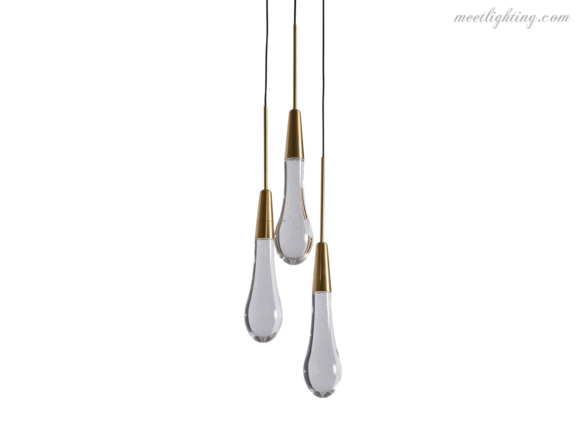 Solitaire Single Light /3-light Pendant-Meet Lighting