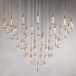 Soltaire 58" Round Chandelier-Meet Lighting