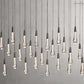 Soltaire Linear Crystal Chandelier-Meet Lighting