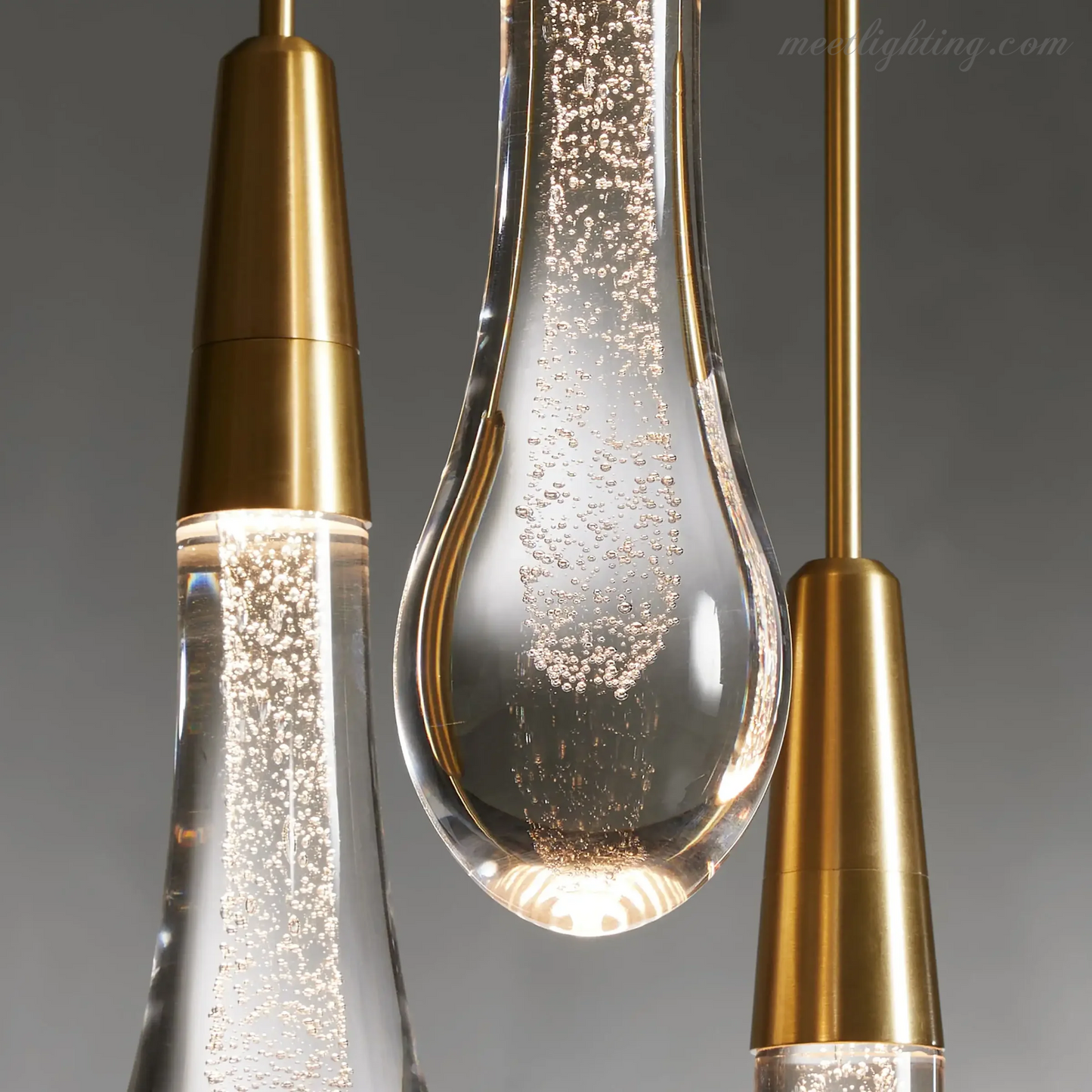 Soltaire Linear Crystal Chandelier-Meet Lighting