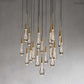 Soltaire Round Crystal Chandelier 17“ 24” 36“-Meet Lighting