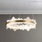 Spain Alabaster Brass Indoor Chandelier Lighting-Meet Lighting