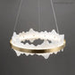 Spain Alabaster Brass Indoor Chandelier Lighting-Meet Lighting