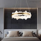 Spain Alabaster Brass Indoor Chandelier Lighting-Meet Lighting