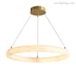 Spain Alabaster Brass Ring Pendant Lights-Meet Lighting