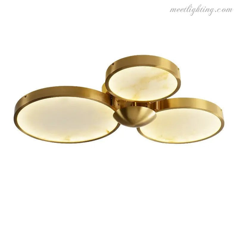 Spain Alabaster Flush Mount Ceiling Lamps-Meet Lighting