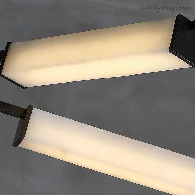 Spain Alabaster Modern Dining Room Chandeliers-Meet Lighting