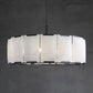 Spain Alabaster Round Modern Chandeliers Lighting-Meet Lighting