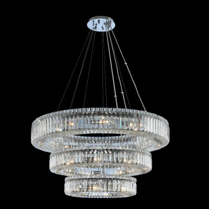 Stella 3-Ring Chandelier 18''+26''+36''-MEET LIGHTING