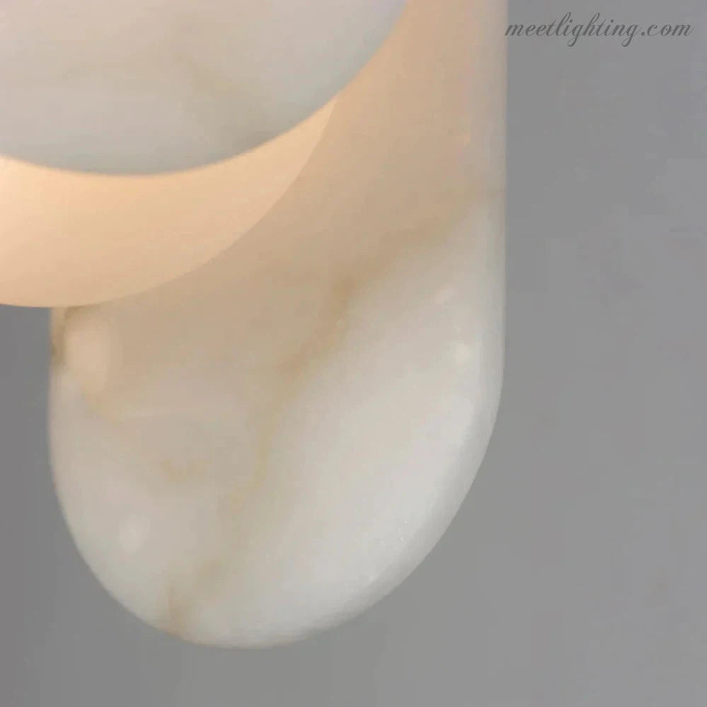 Studio M Alabaster Megalith Single Pendant-Meet Lighting