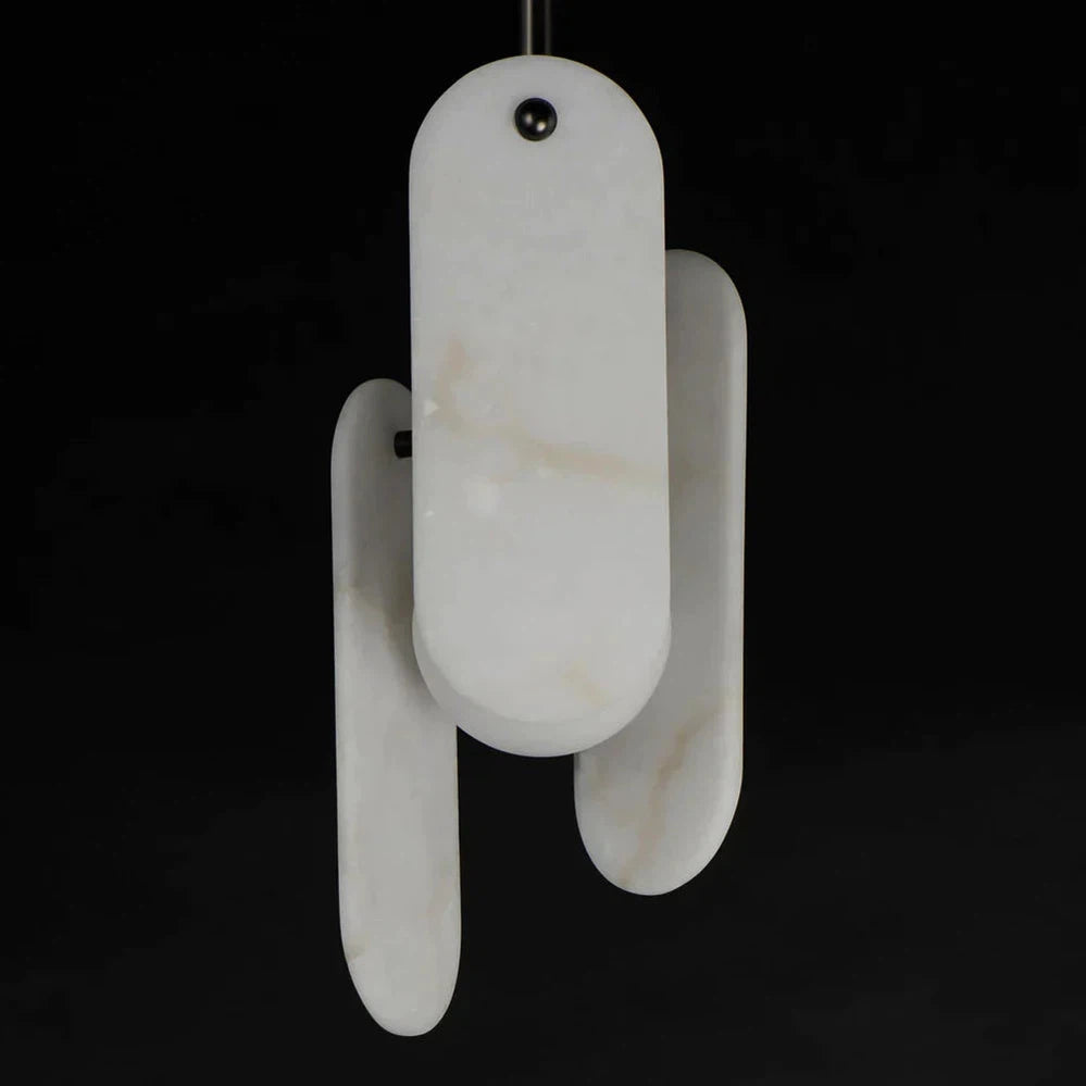 Studio M Alabaster Megalith Single Pendant-Meet Lighting