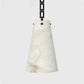 Alabaster Modern 3-Light Chandelier