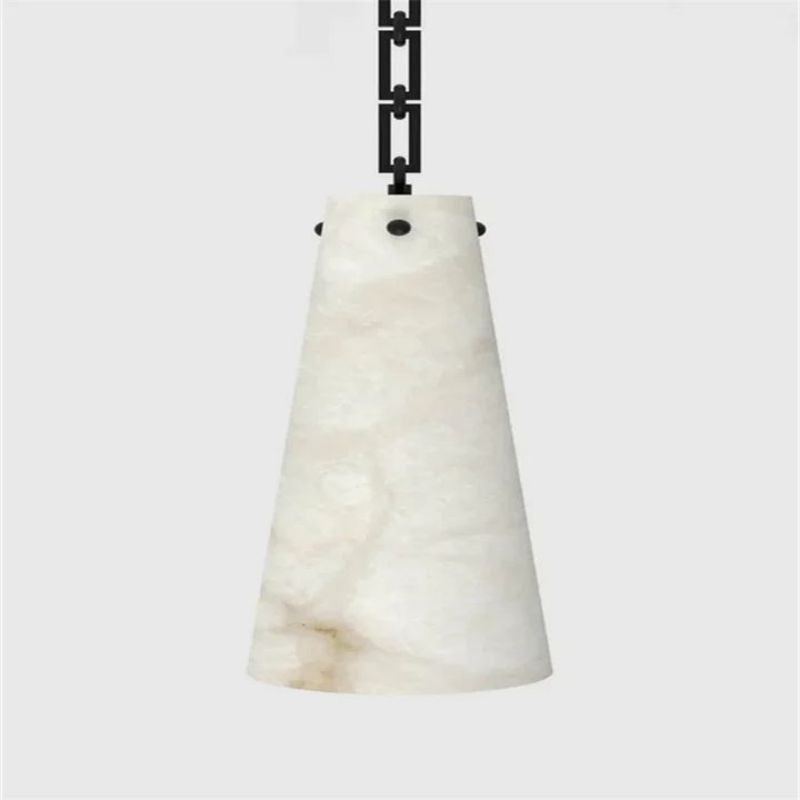 Alabaster Modern 3-Light Chandelier