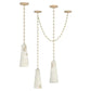 Alabaster Modern 3-Light Chandelier