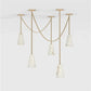 Alabaster Modern 5-Light Chandelier