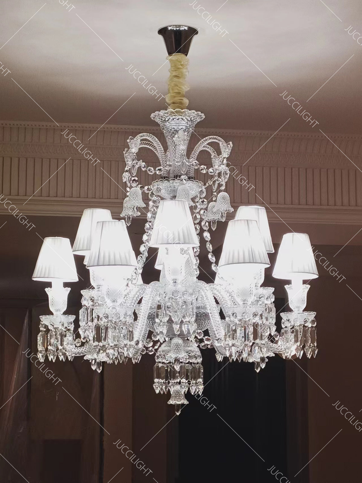 Luxury Baccarat Style Zenith Crystal Chandelier