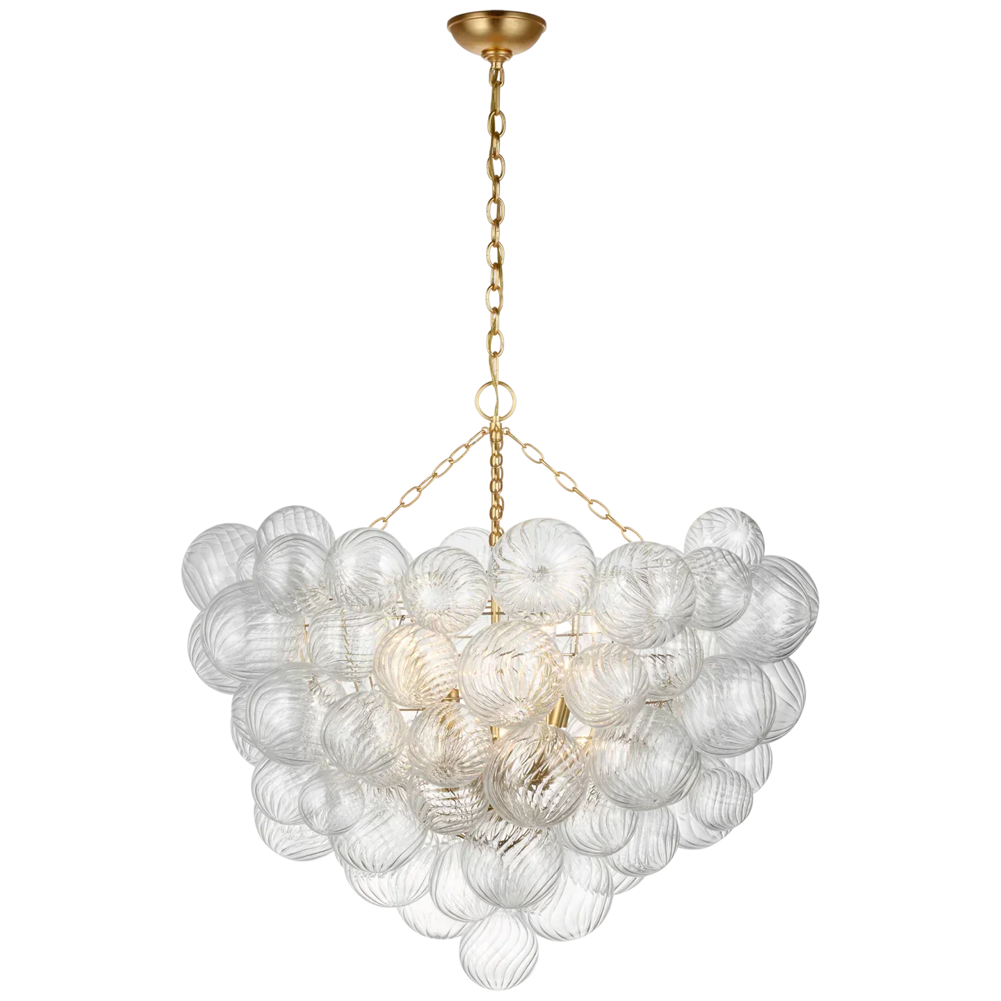 Talia Grande Chandelier 38", Hanging Chandelier for Living Room Restaurant