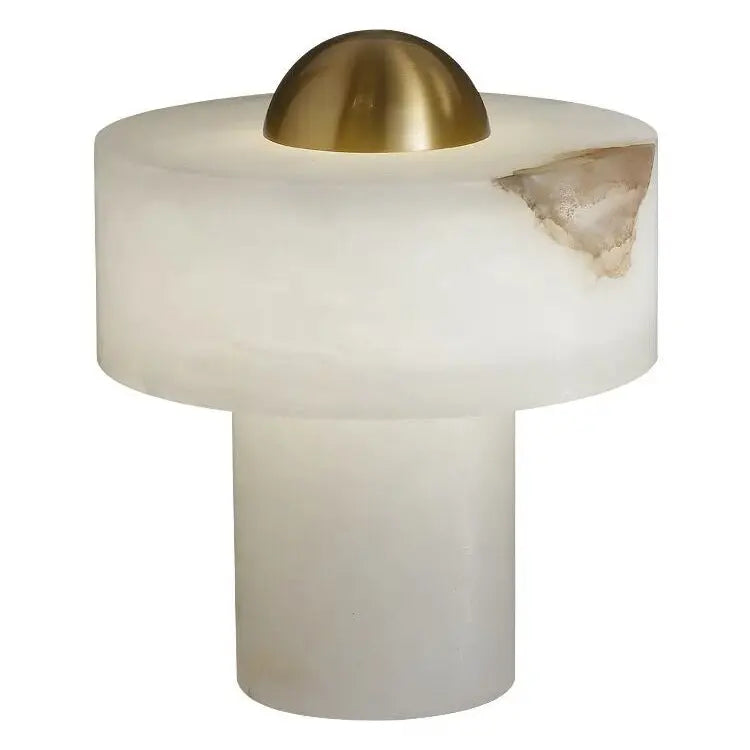 Table Lamp Alabaster Mushroom Table Lamp 的副æœ?Fabtiko