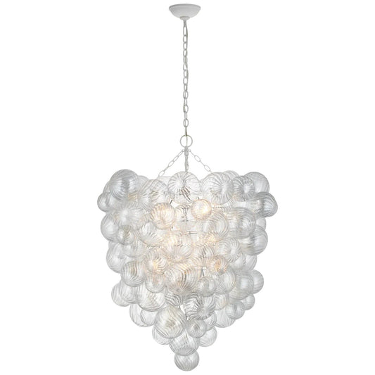 Talian Glass  Entry Chandelier 36"