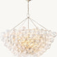 Talian Glass  Round Chandelier 56"