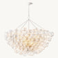 Talian Glass  Round Chandelier 66"