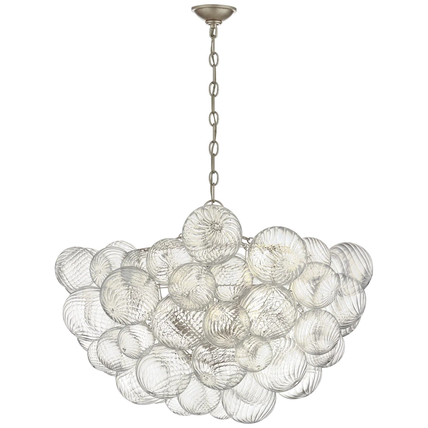 Talian Glass Round Chandelier 33"-MEET LIGHTING