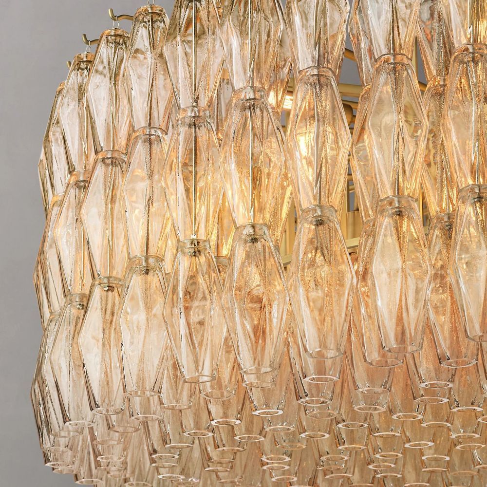 Tara Round Chandelier-Meet Lighting