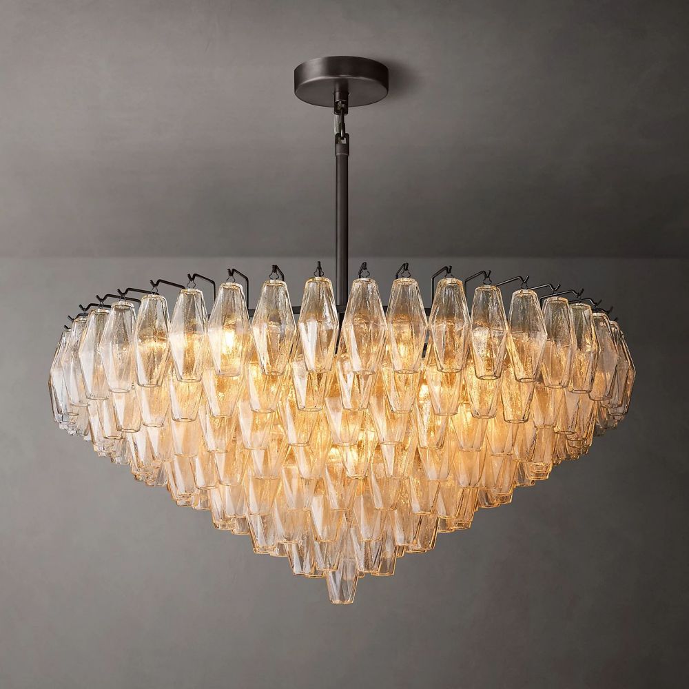 Tara Round Chandelier-Meet Lighting