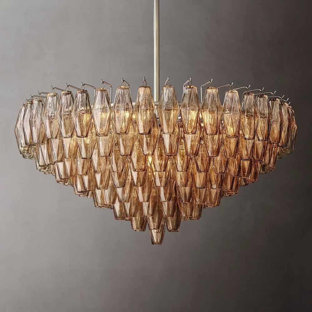 Tara Round Chandelier-Meet Lighting