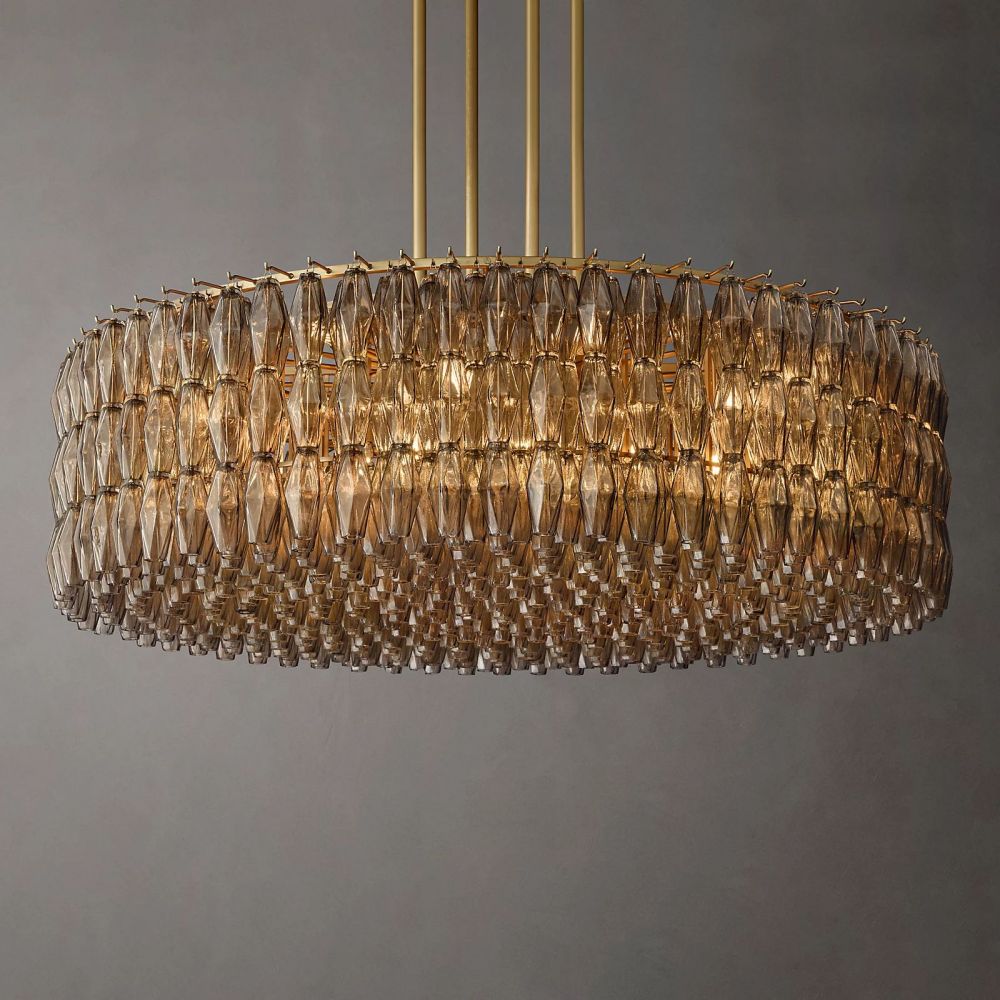 Tara Round Chandelier-Meet Lighting