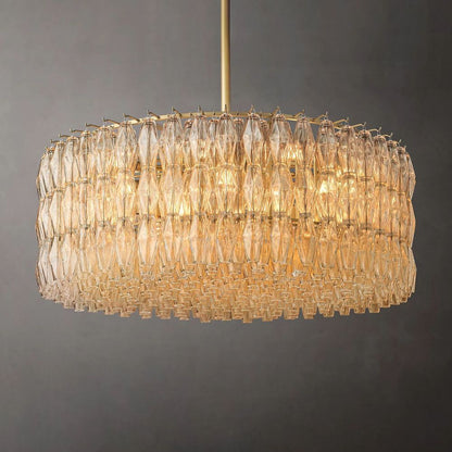 Tara Round Chandelier-Meet Lighting