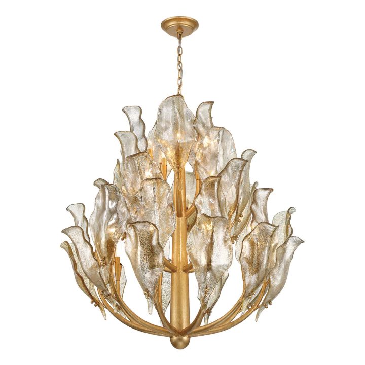 Tarot Modern Glass Chandelier