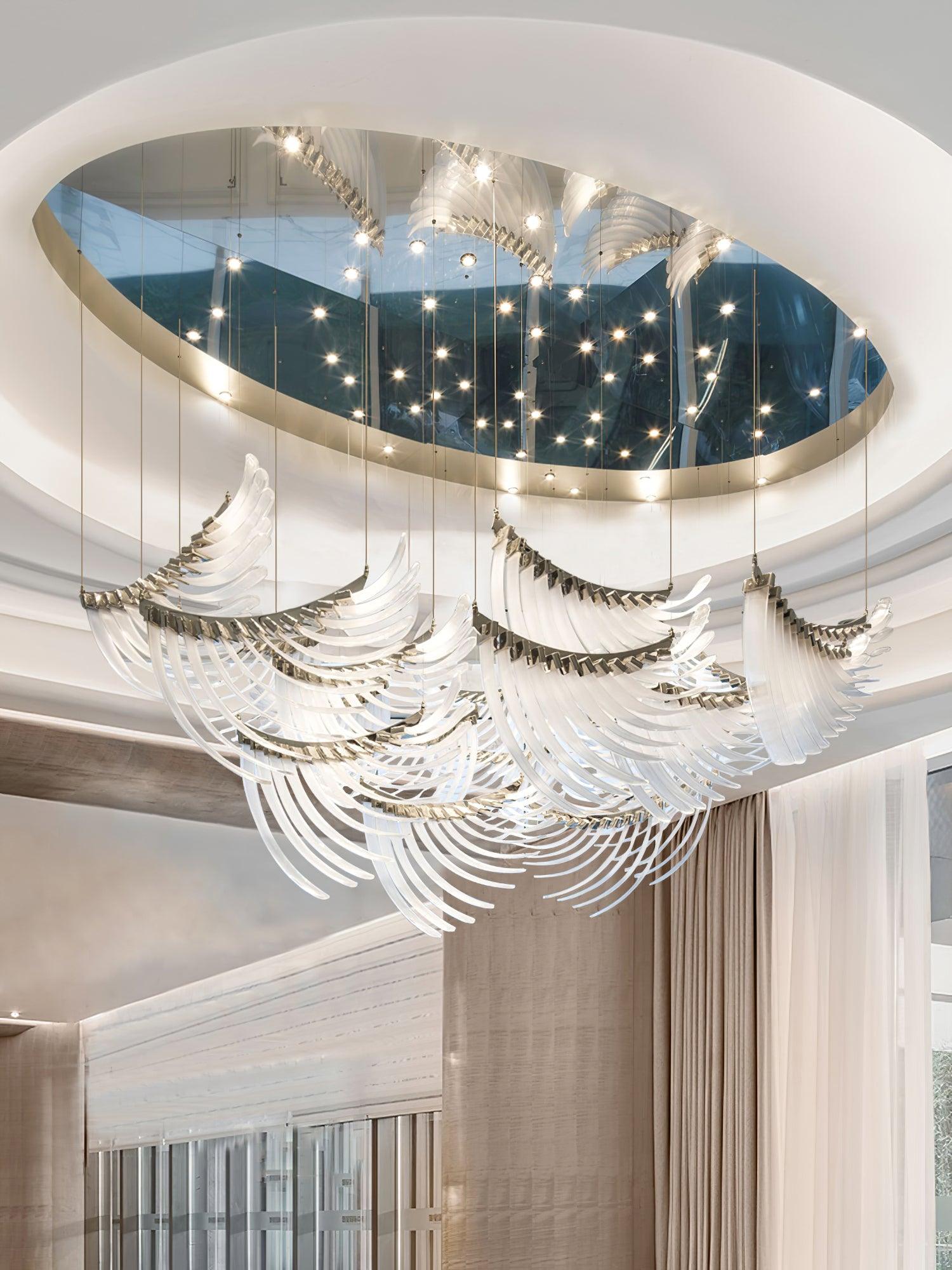 Tiered Palmette Chandelier - Vakkerlight