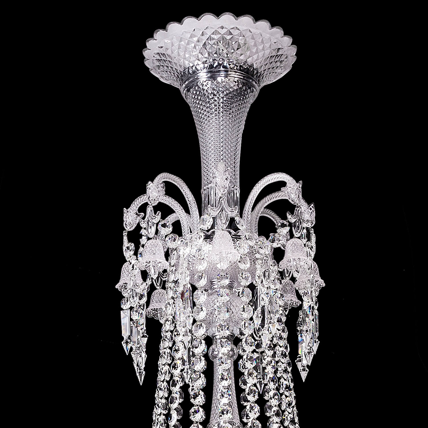 Traditional Luxury Baccarat Zenith Crystal Chandelier-MEET LIGHTING