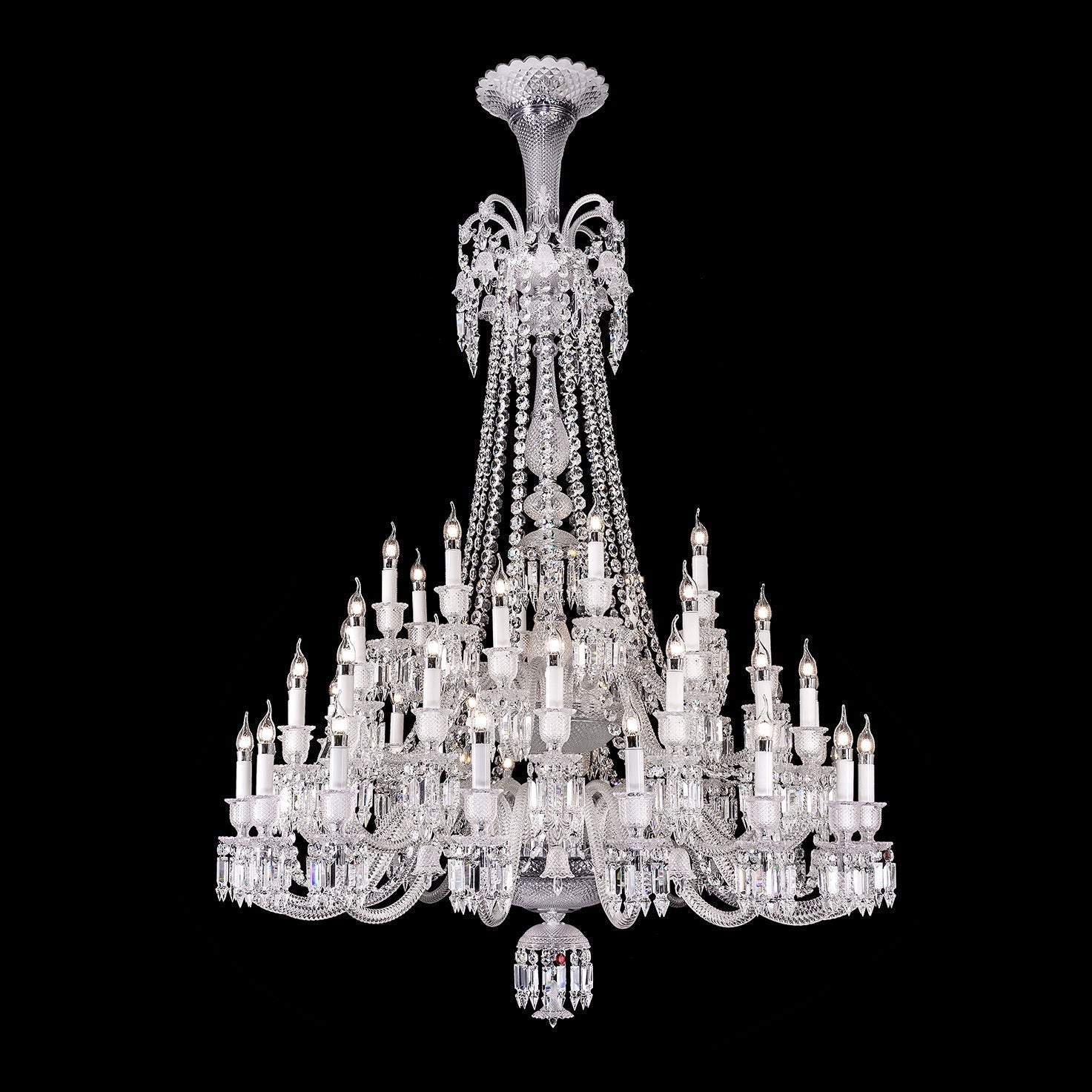 Traditional Luxury Baccarat Zenith Crystal Chandelier-MEET LIGHTING