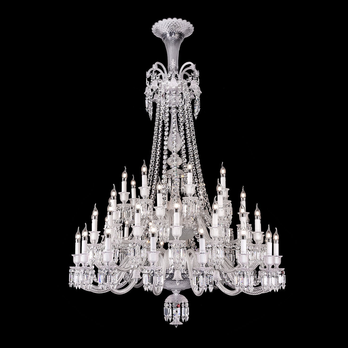 Traditional Luxury Baccarat Zenith Crystal Chandelier-Meet Lighting