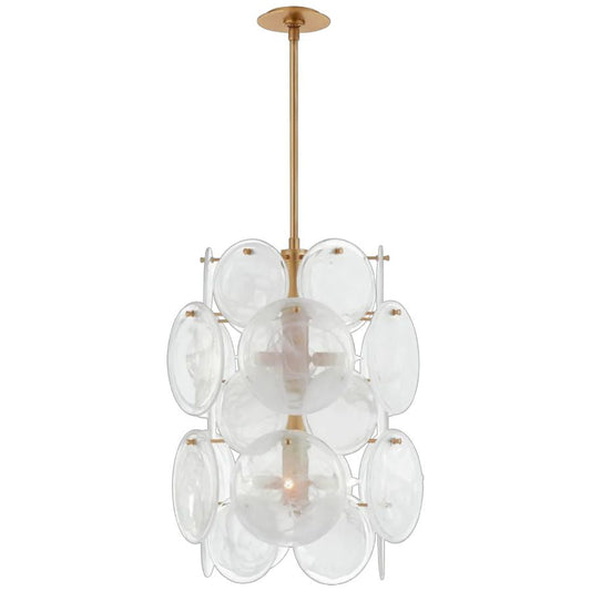 Trento Medium Barrel Chandelier 20"D