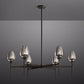 Tulip Round Living Room Chandelier 42"-Meet Lighting