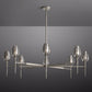 Tulip Round Living Room Chandelier 54"-Meet Lighting