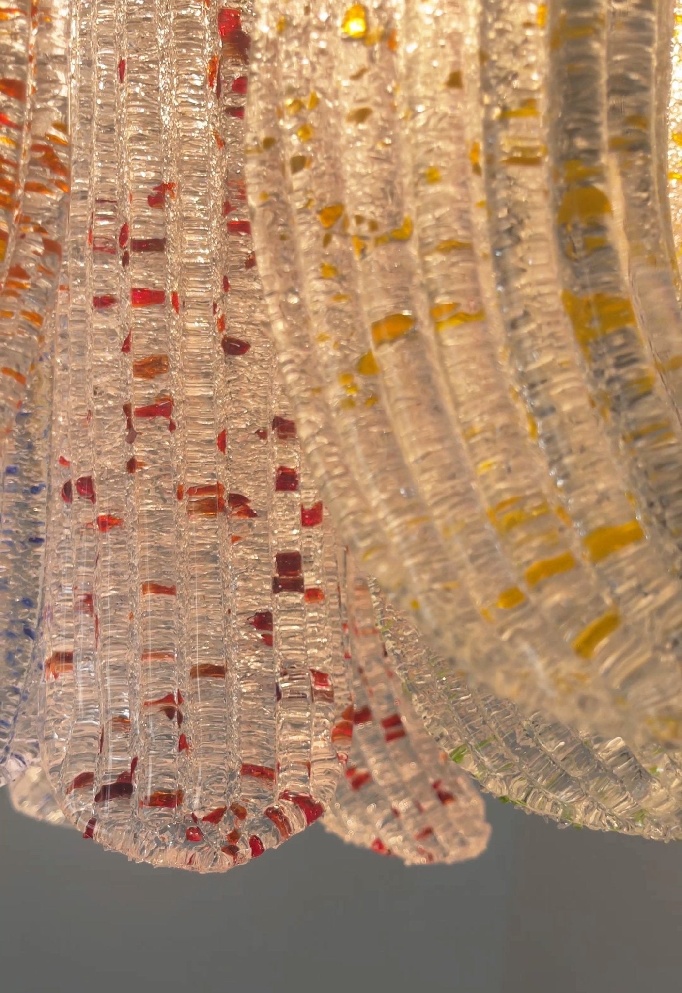 Venini Murano Glass Chandelier