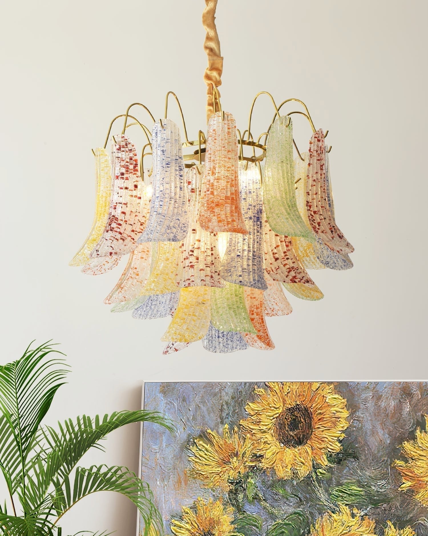 Venini Murano Glass Chandelier