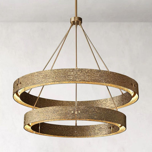 Vouvray 2-Tier Round Chandelier 60"