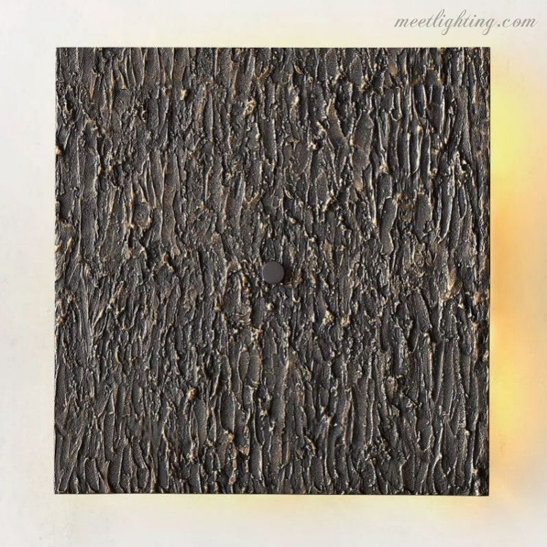 Vouvray Square Sconce 12"-Meet Lighting