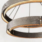 Arya 2-Tier Round Chandelier 60"