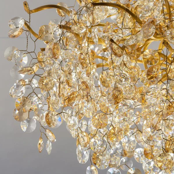 New Modern Light Luxury Branch Crystal Chandelier for Dining /Living Room-MEET LIGHTING