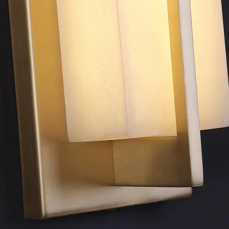 Alabaster Hallway Wall Sconce Light Fixtures    Wall Sconce [product_tags] Fabtiko