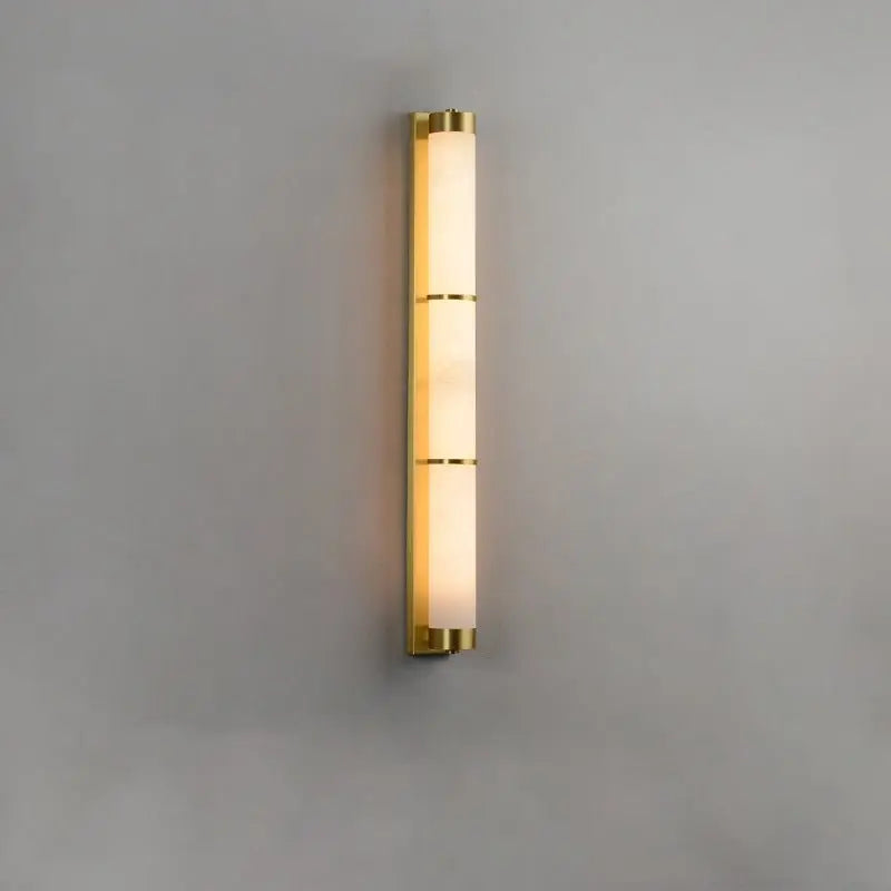 Alabaster Linear Wall Sconce For Living Room 3.15"D*31.49"H   Wall Sconce [product_tags] Fabtiko