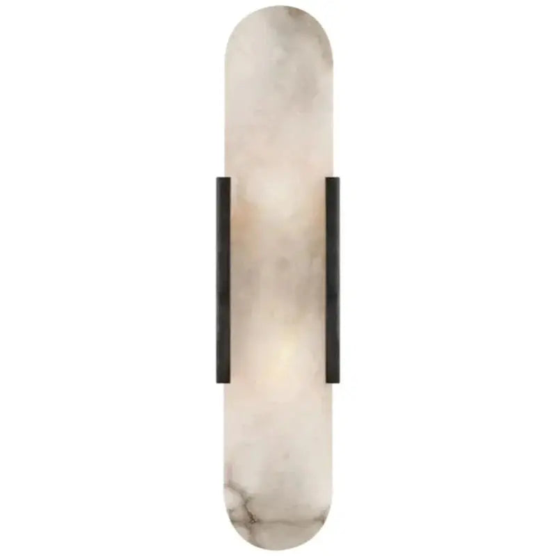 Alabaster Linear kitchen Wall Sconce 13.8"H*4.05"W Black  Wall Sconce [product_tags] Fabtiko