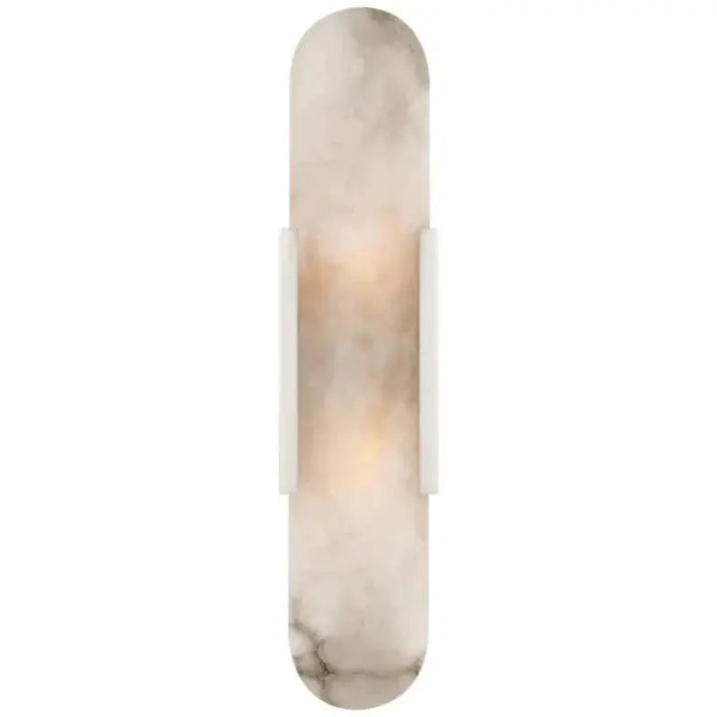 Alabaster Linear kitchen Wall Sconce 13.8"H*4.05"W White  Wall Sconce [product_tags] Fabtiko