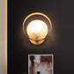 Alabaster Round Bedroom Wall Sconces    Wall Sconce [product_tags] Fabtiko